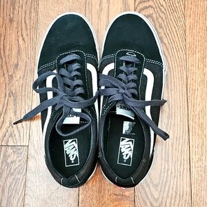 VANS Black Sneakers Women 8.5 Euro 39